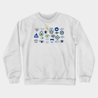 Traditional Eye Selection Crewneck Sweatshirt